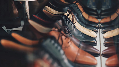 Chaussures en cuir - inspection peau et cuir